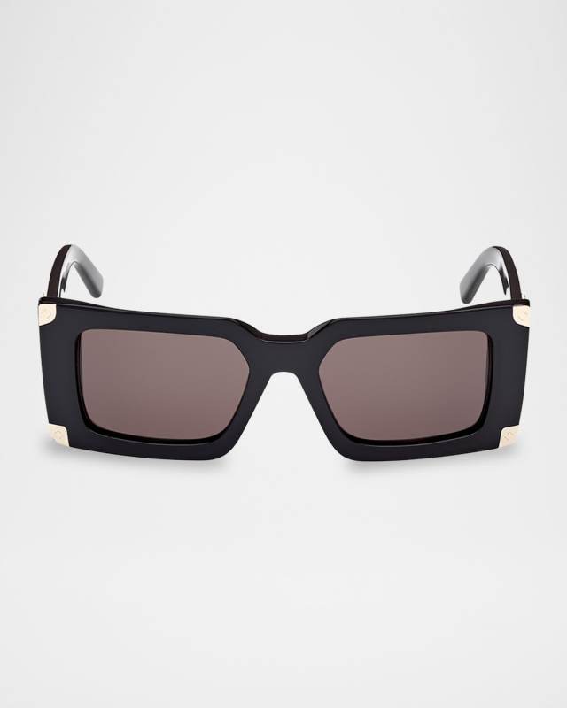 Rectangle Acetate Sunglasses